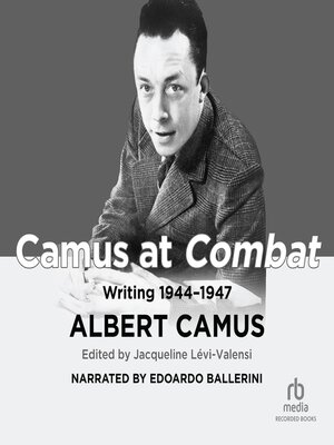 cover image of Camus at Combat